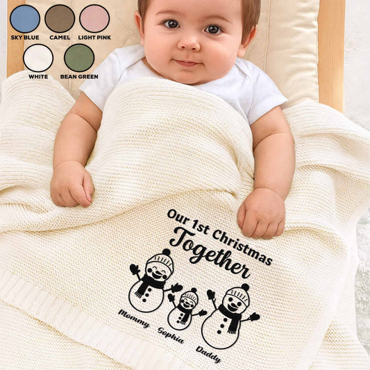 Our 1st Christmas Together With Snowmen