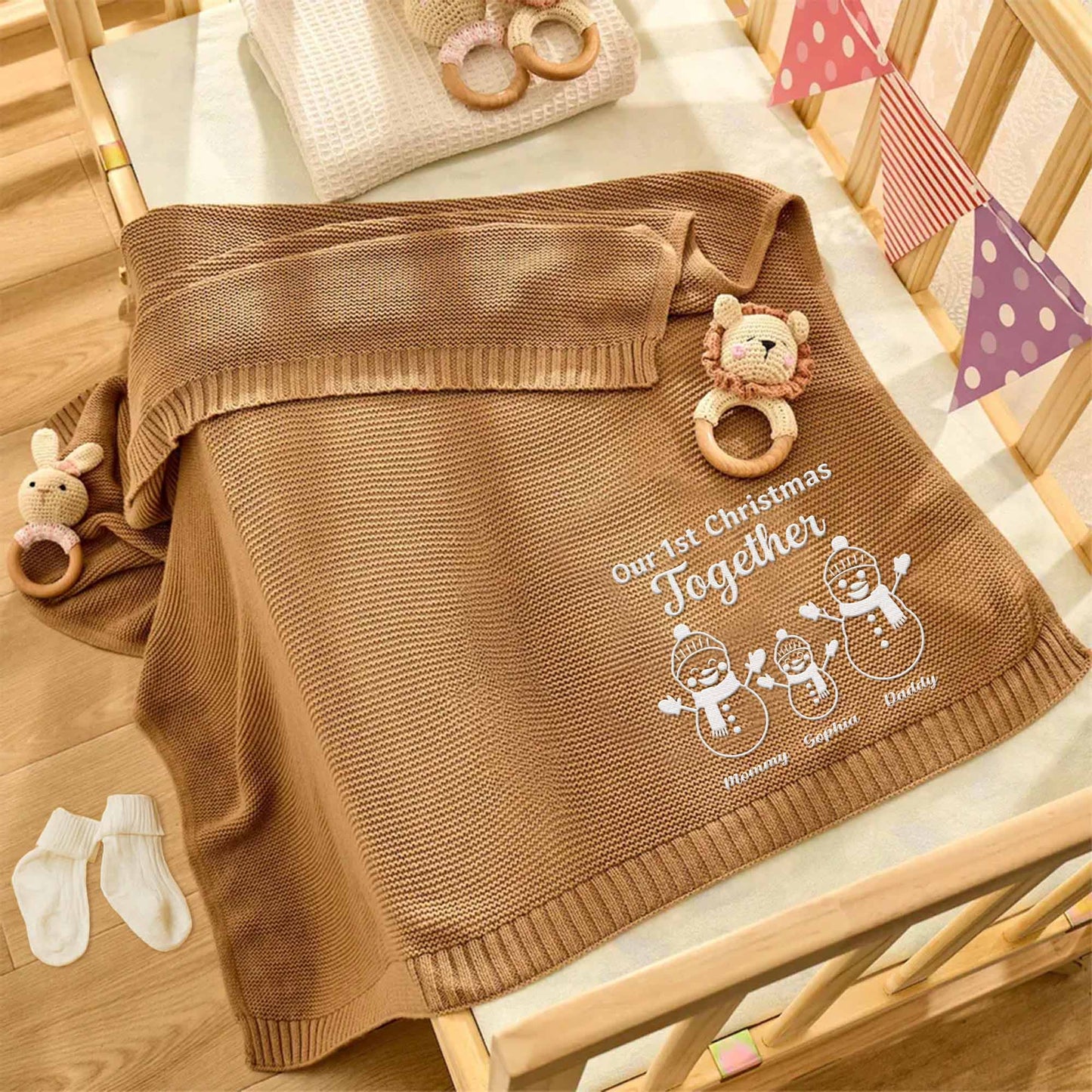 Our 1st Christmas Together With Snowmen