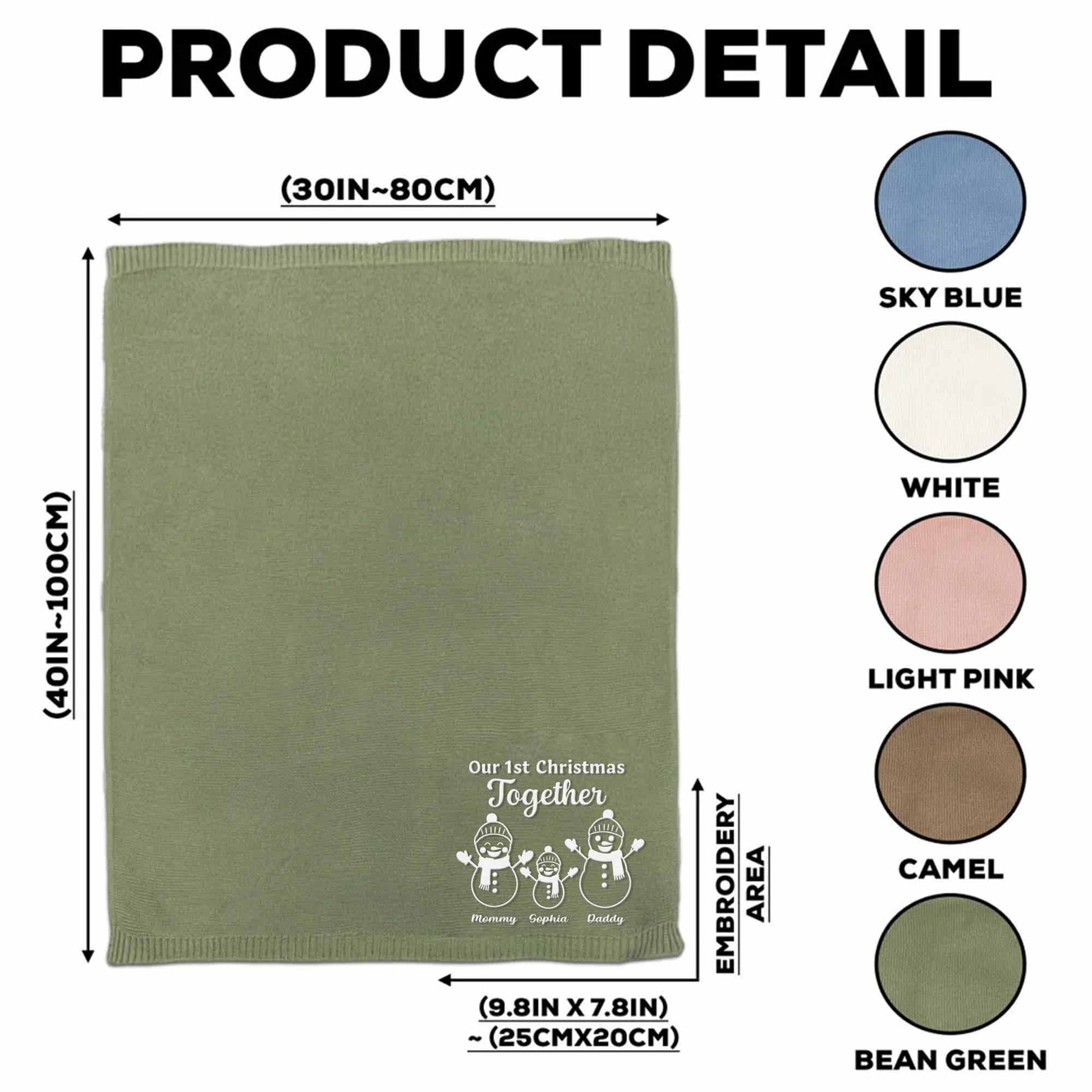 Our 1st Christmas Together With Snowmen