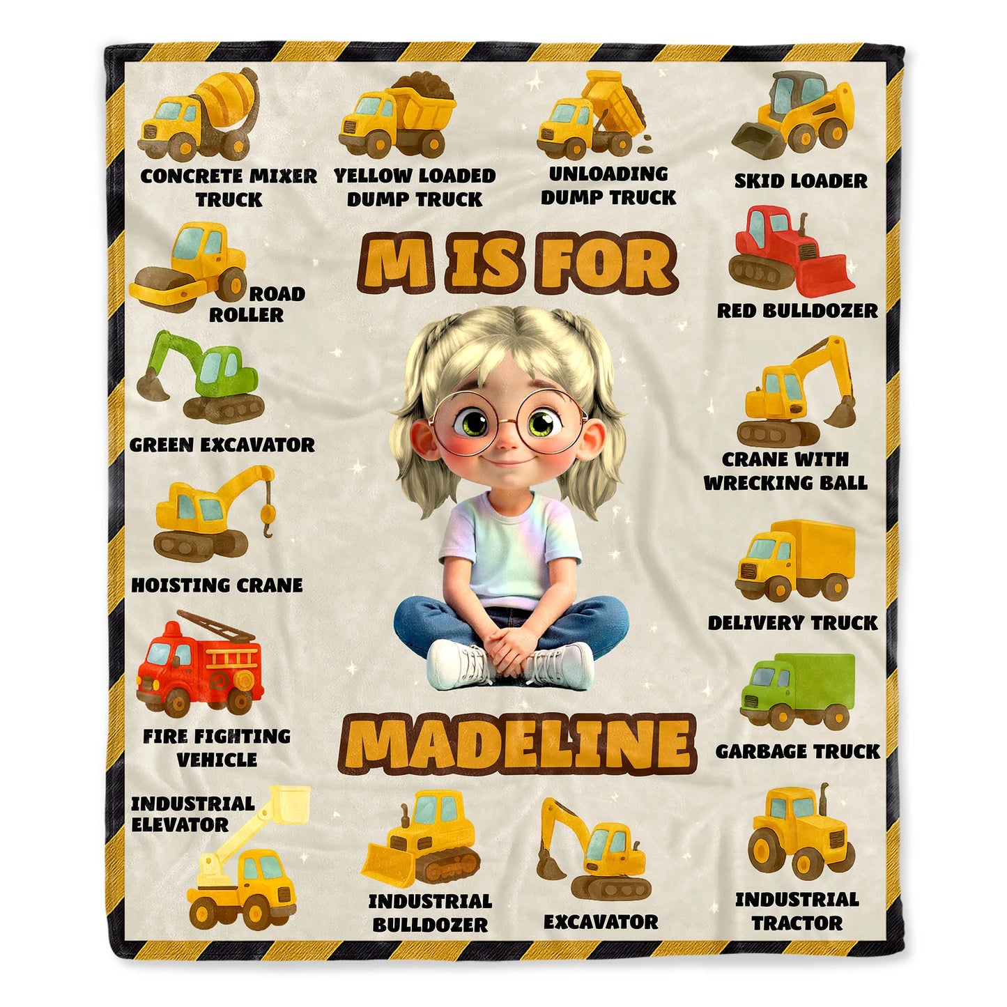 M Is For, Featuring Construction Vehicles