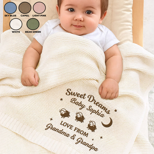 Sweet Dreams, Sheep, Moon and Stars