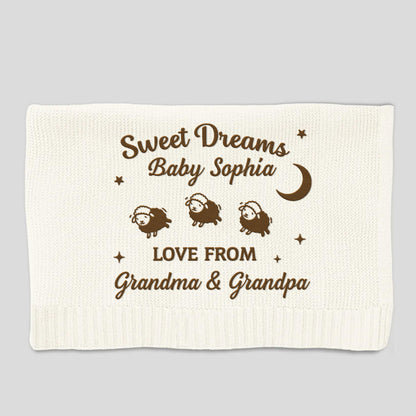 Sweet Dreams, Sheep, Moon and Stars