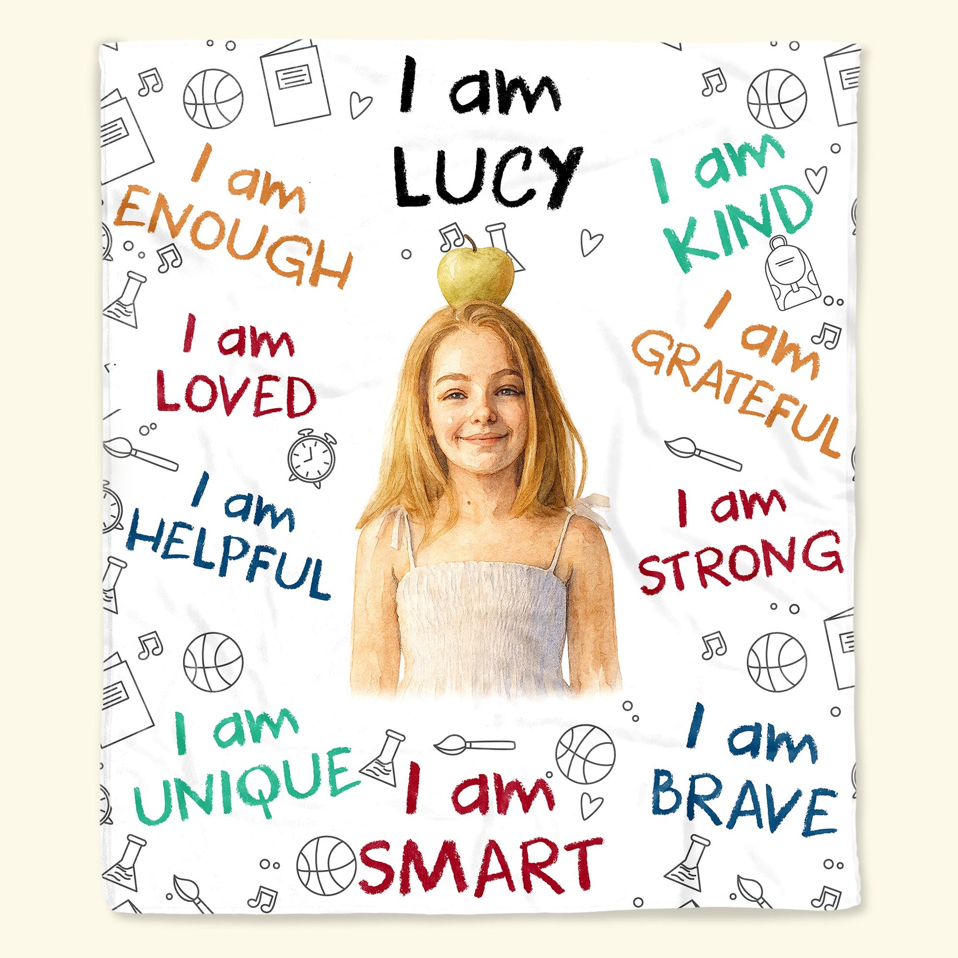 I Am Lucy, Positive Affirmations With Inspirational Objects