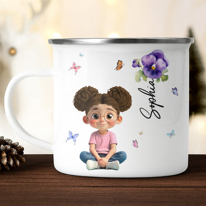 Create Magical Moments, Girl And Butterflies