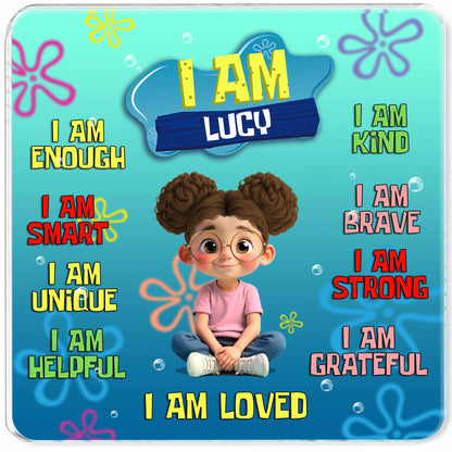 I Am Enough, Smart, Unique, Positive Affirmation Magnet