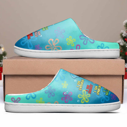 I Am Enough, I Am Kind, Empowering Messages With Flowers