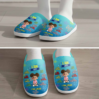 I Am Enough, I Am Kind, Empowering Messages With Flowers