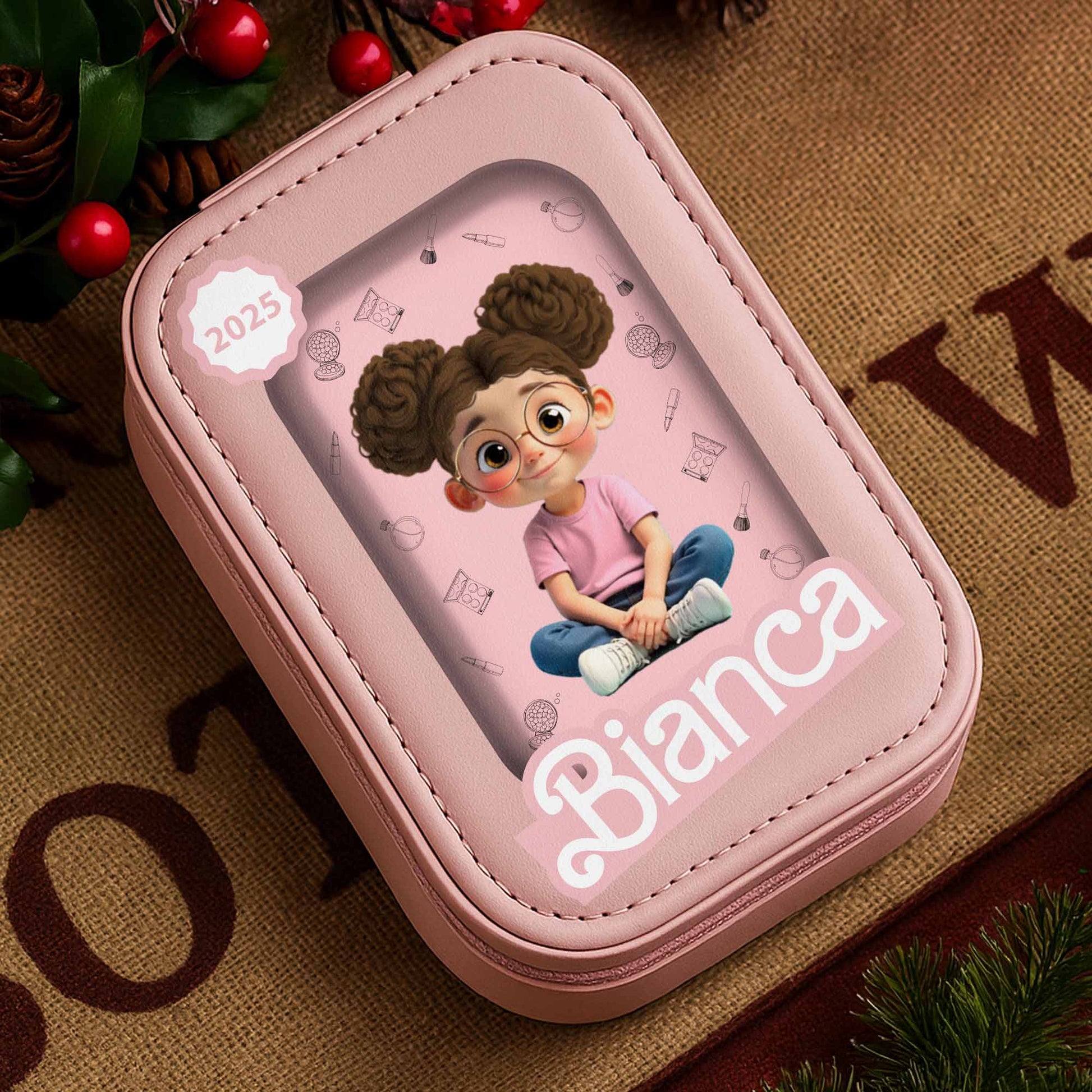 Inspire Creativity With Cartoon Girl And School Elements