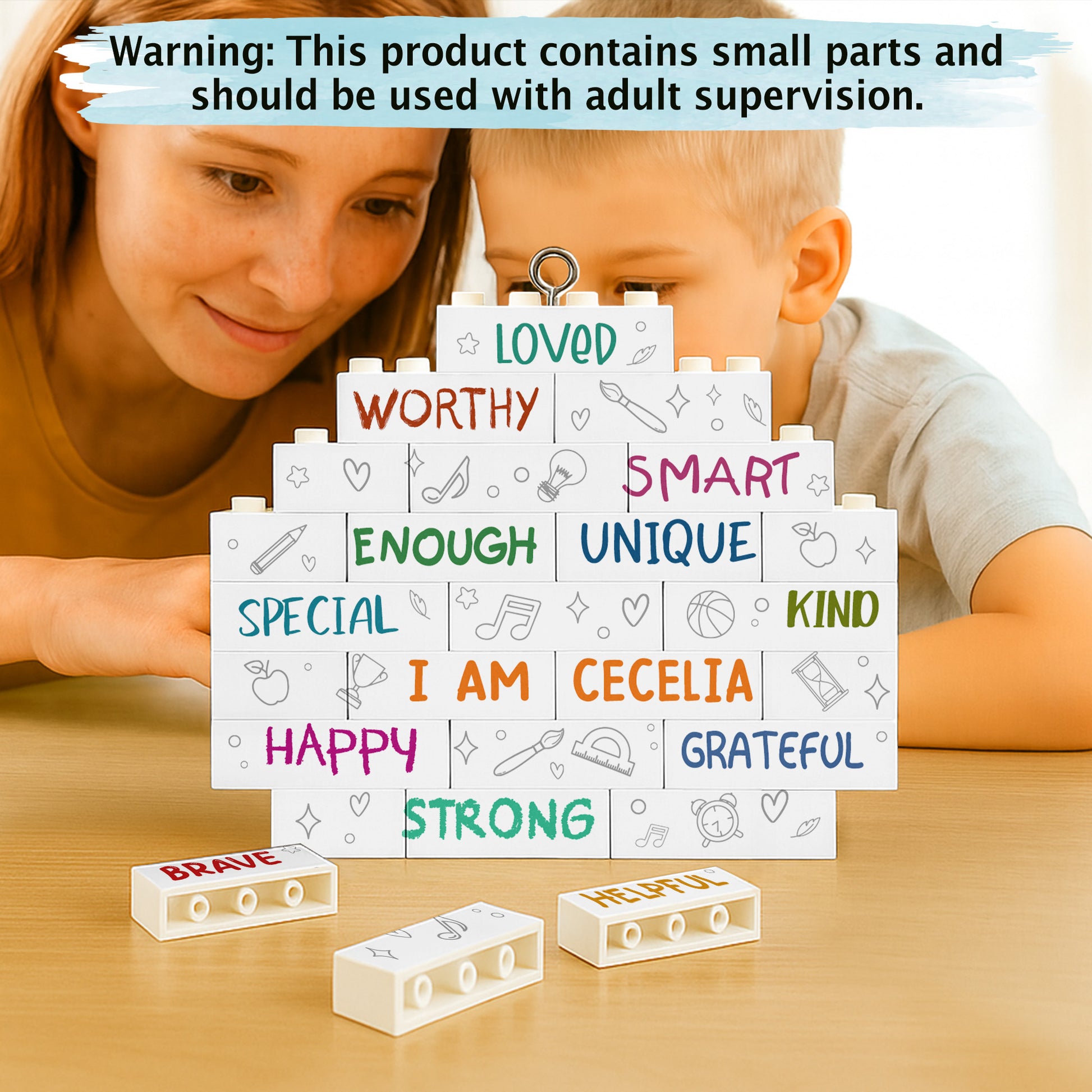 I Am Loved, Worthy, Unique, Happy, Strong, Brave