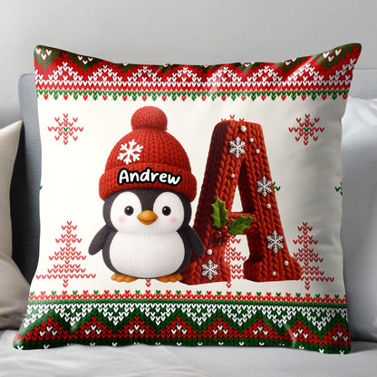 Celebrate the Festive Season With a Cozy Penguin Pillow