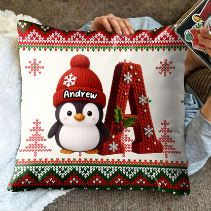 Celebrate the Festive Season With a Cozy Penguin Pillow