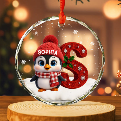 A Warm Winter Wish Personalized With Penguin And Snow
