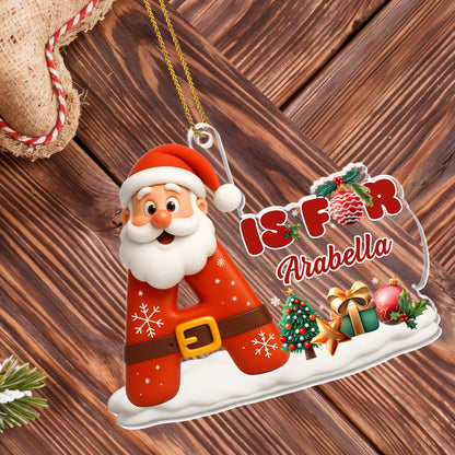 Is For [Custom Name] Santa Claus And Christmas Gifts