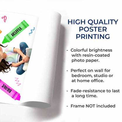 I Am Enough Kind Grateful Loved Strong Unique Smart Helpful