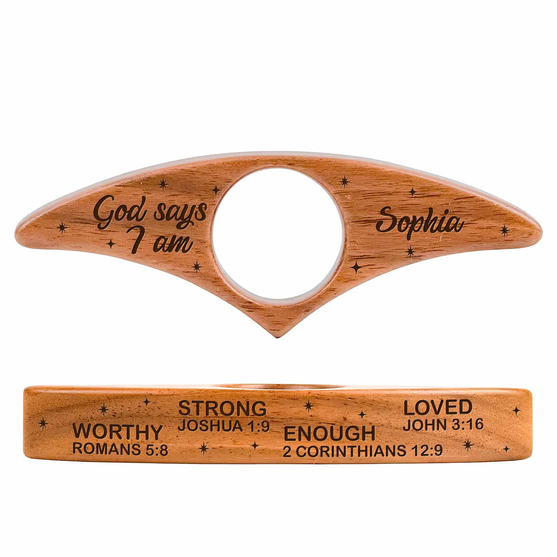 God Says I Am, Strong, Worthy, Loved, Enough