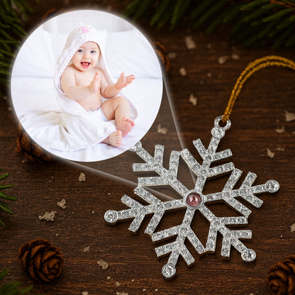 Capture Precious Moments With Cherished Photo Snowflake