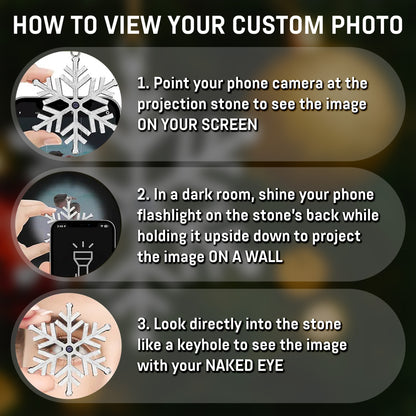 Capture Precious Moments With Cherished Photo Snowflake