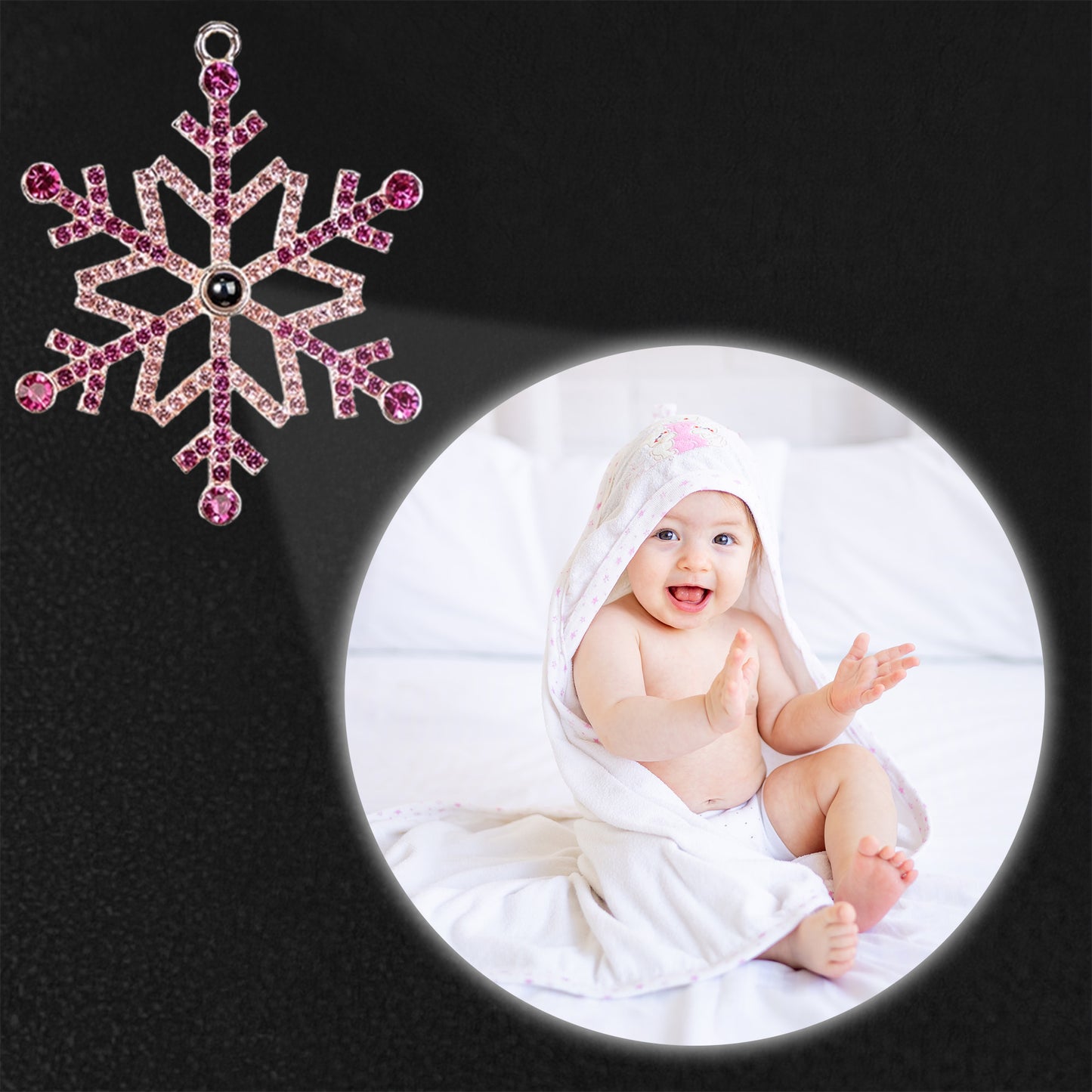 Capture Precious Moments With Cherished Photo Snowflake
