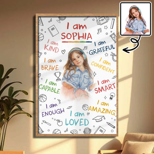 I Am Kind, Brave, Capable, Smart, Loved Poster