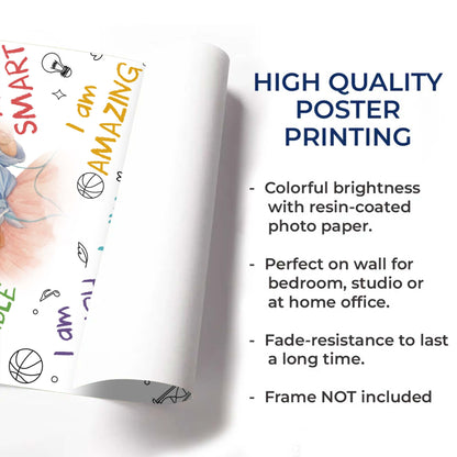 I Am Kind, Brave, Capable, Smart, Loved Poster