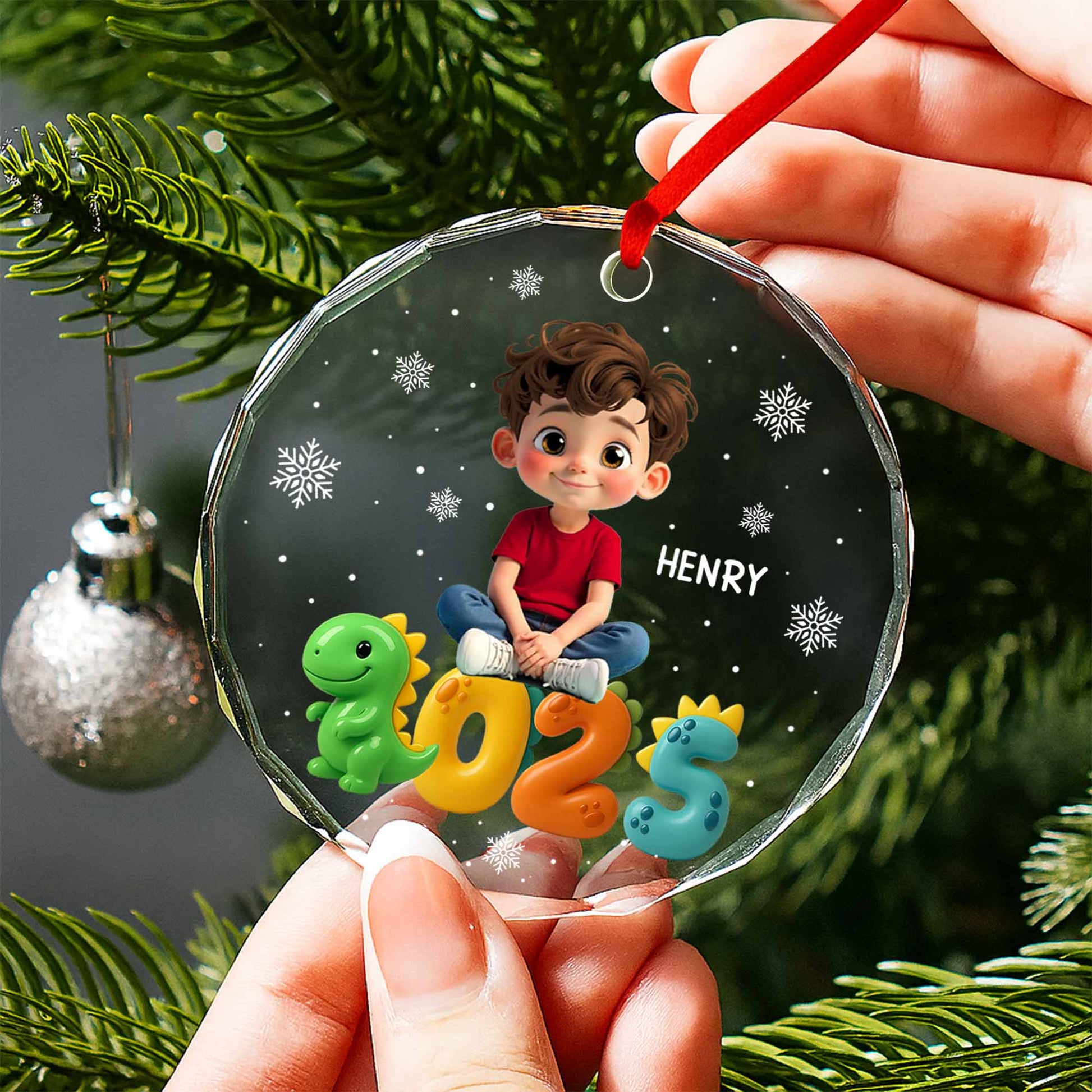 Playful Child And Colorful Numbers Holiday Season