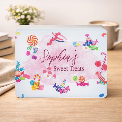 Sweet Treats With Colorful Candies And Lollipops