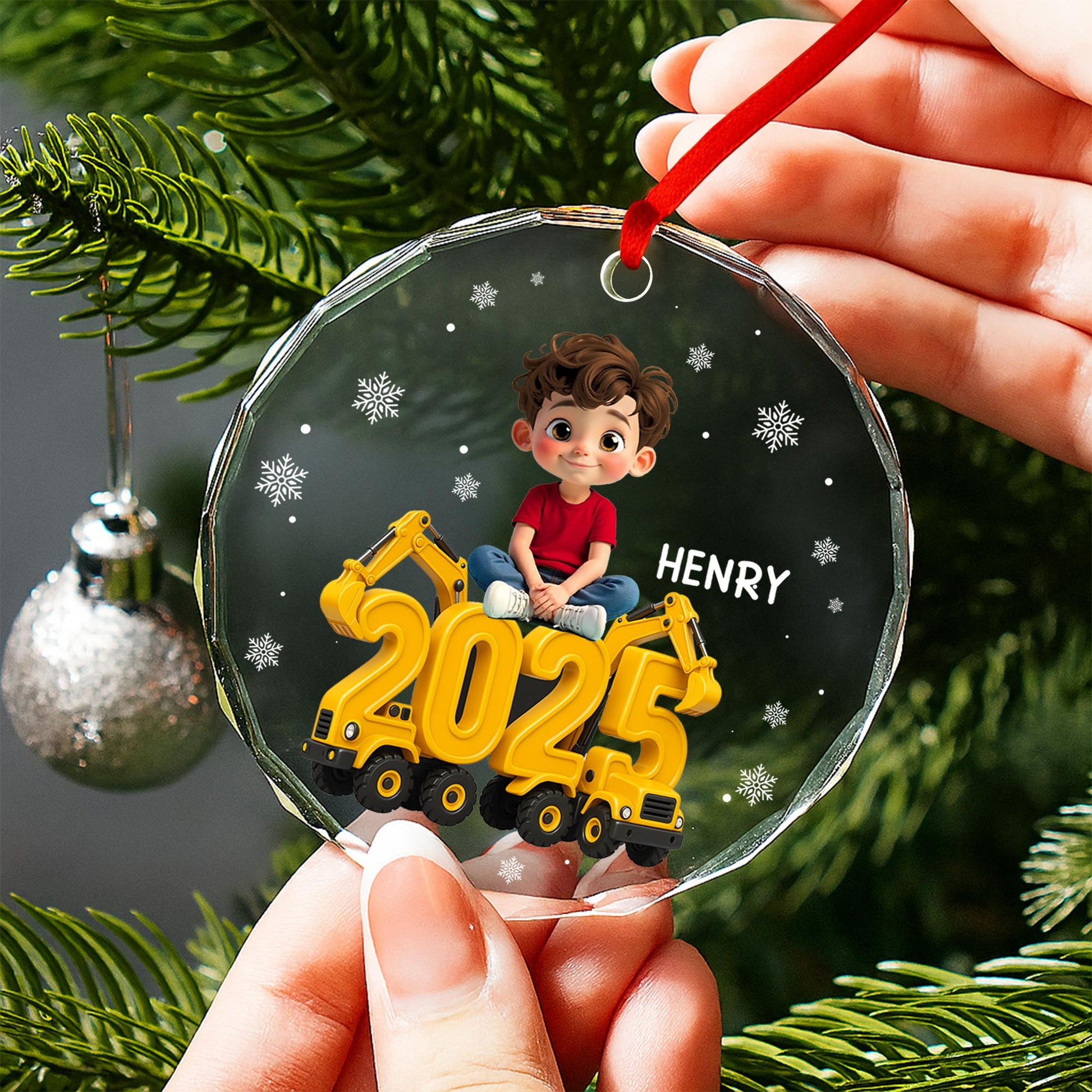 Playful Boy And His Favorite Toy Truck