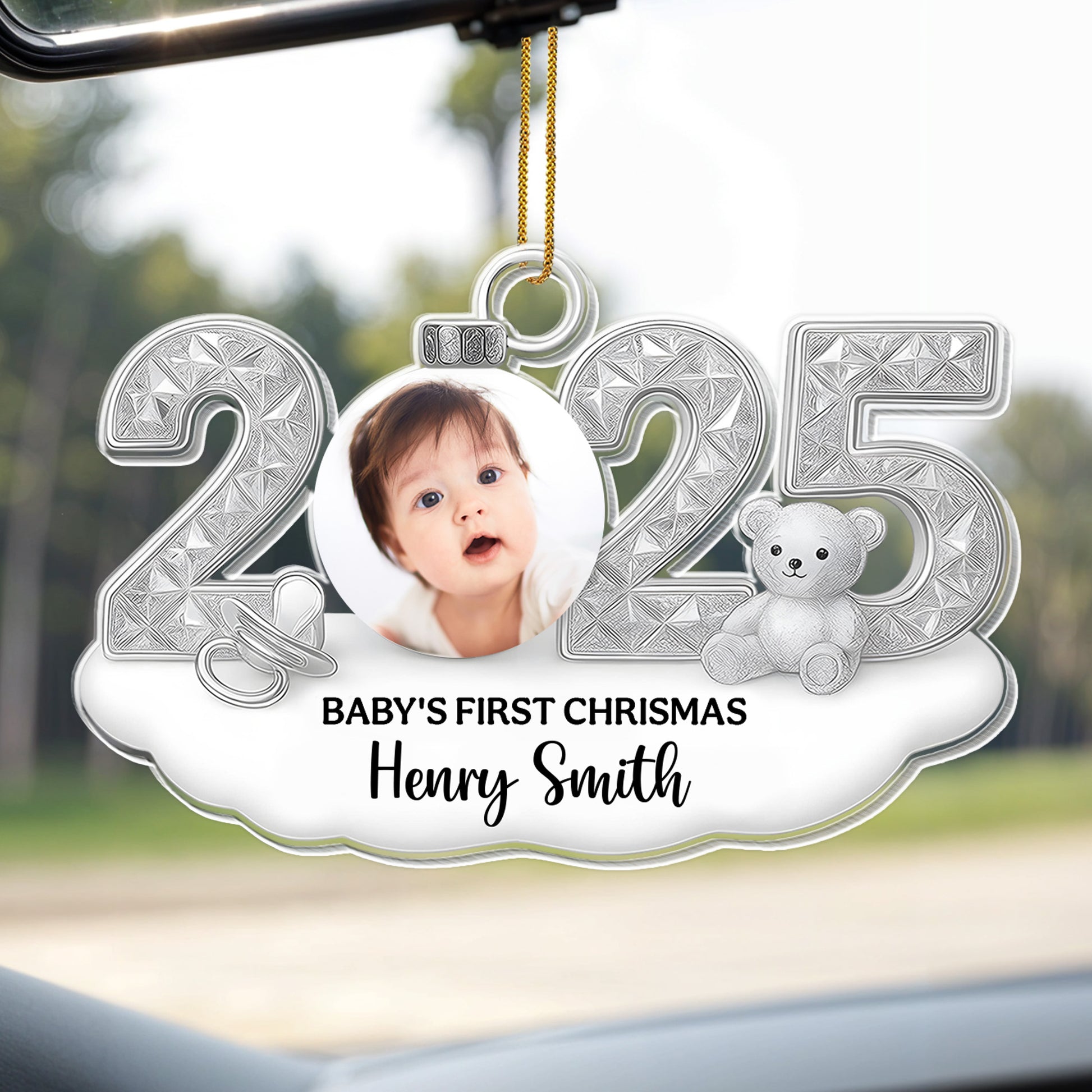 Celebrate Baby's First Christmas With Teddy Bear