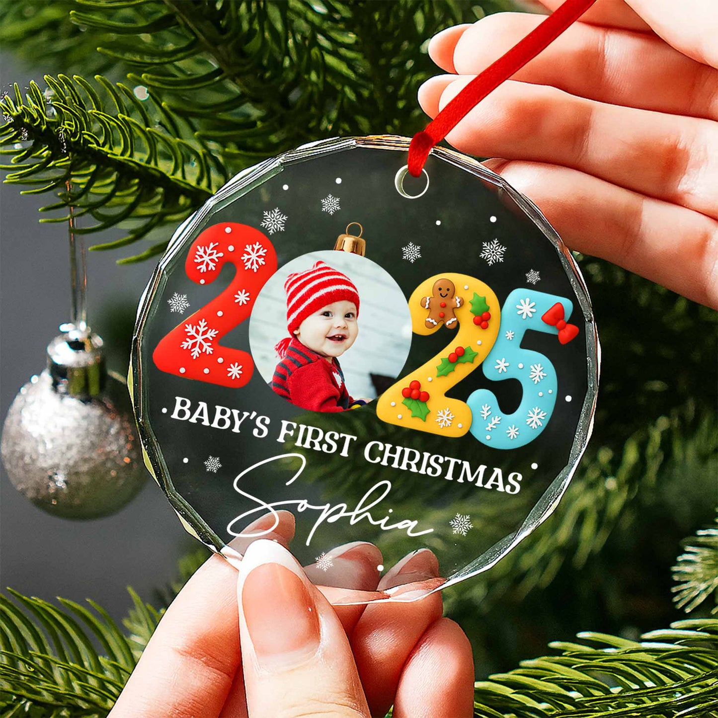 Baby's First Christmas, Baby And Holiday Decor