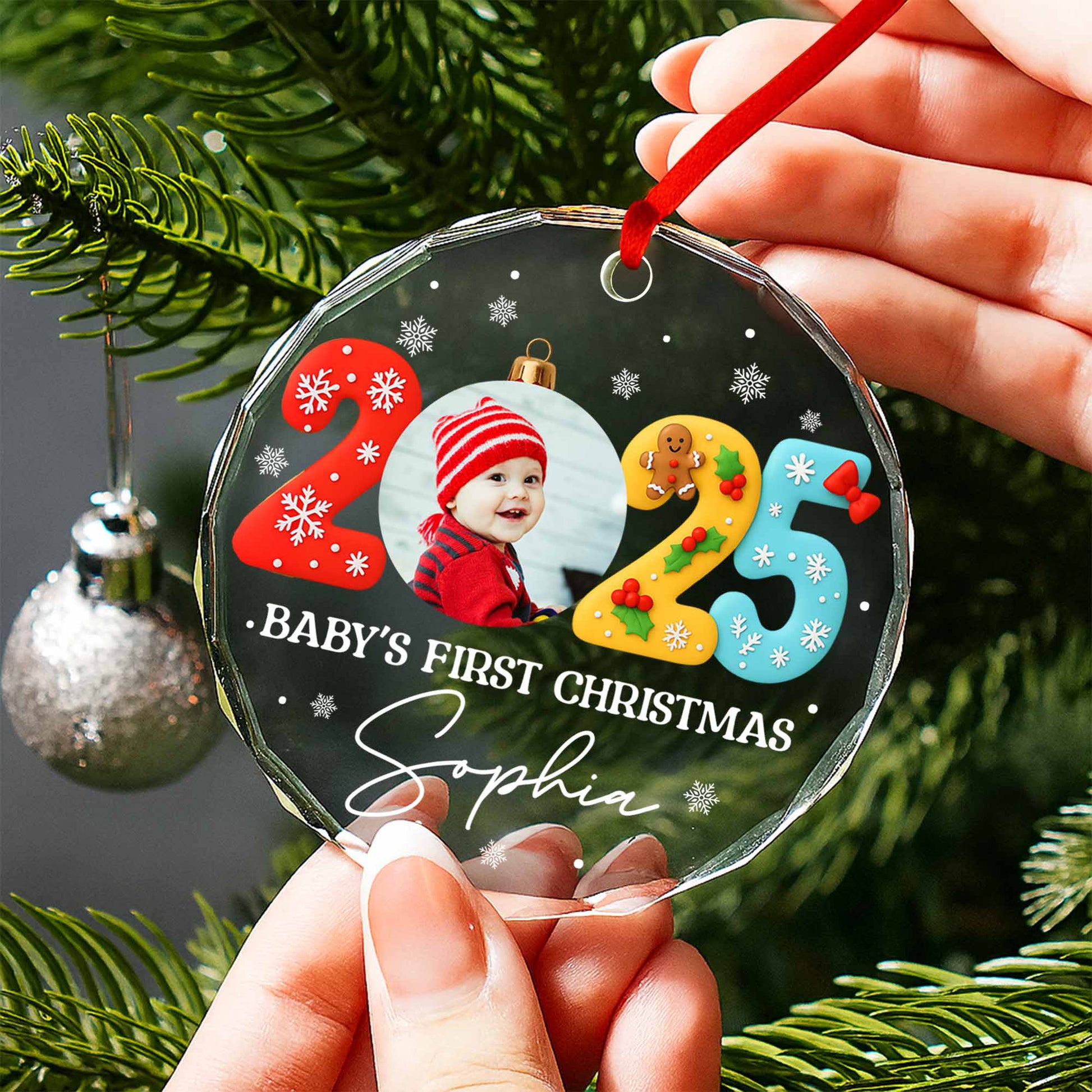 Baby's First Christmas, Baby And Holiday Decor