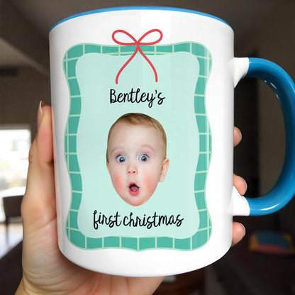 First Christmas, Baby With Christmas Hat