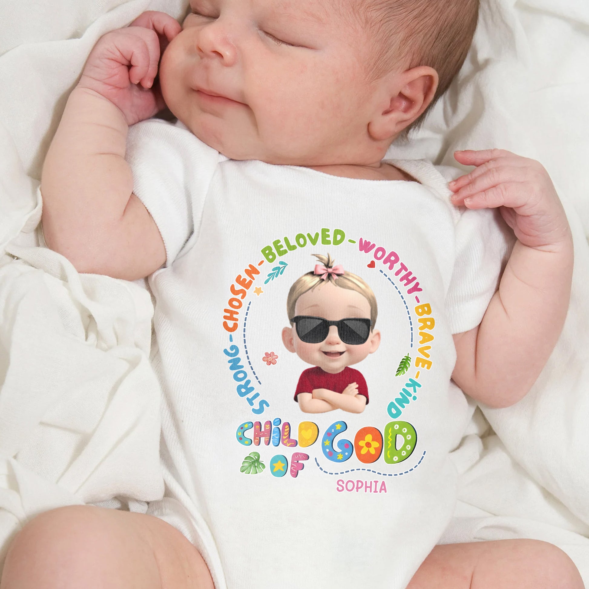 Chosen Beloved Worthy Brave Child Of God