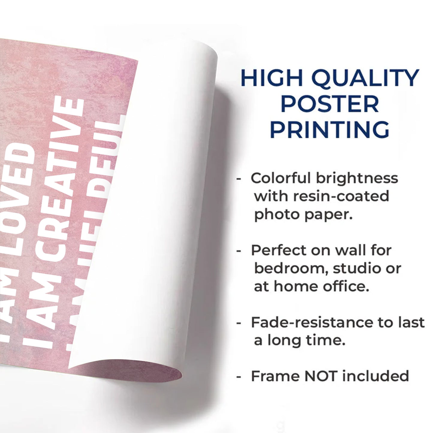 I Am Kind, Strong, Brave, The Ultimate Affirmation Poster