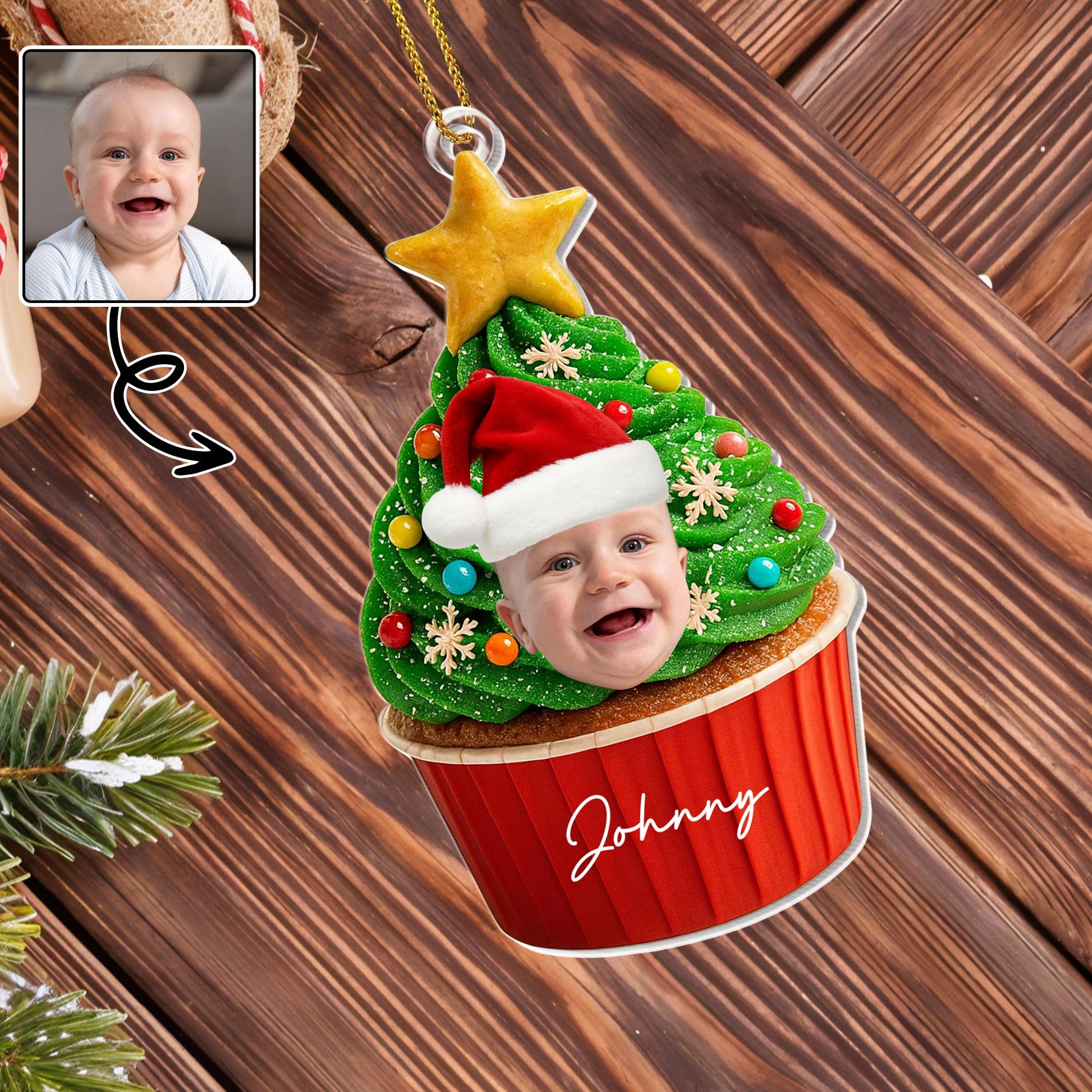 Celebrate Your Baby's First Christmas With a Santa Hat