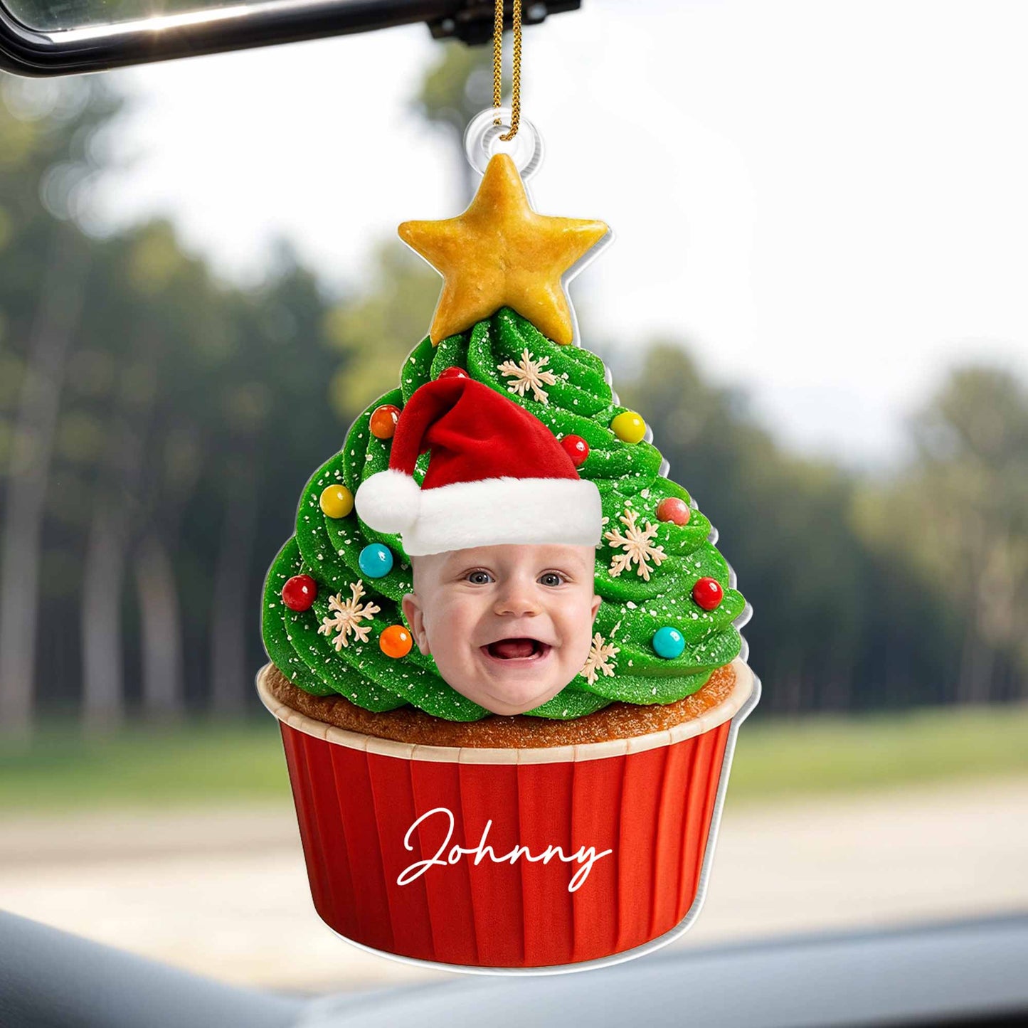 Celebrate Your Baby's First Christmas With a Santa Hat