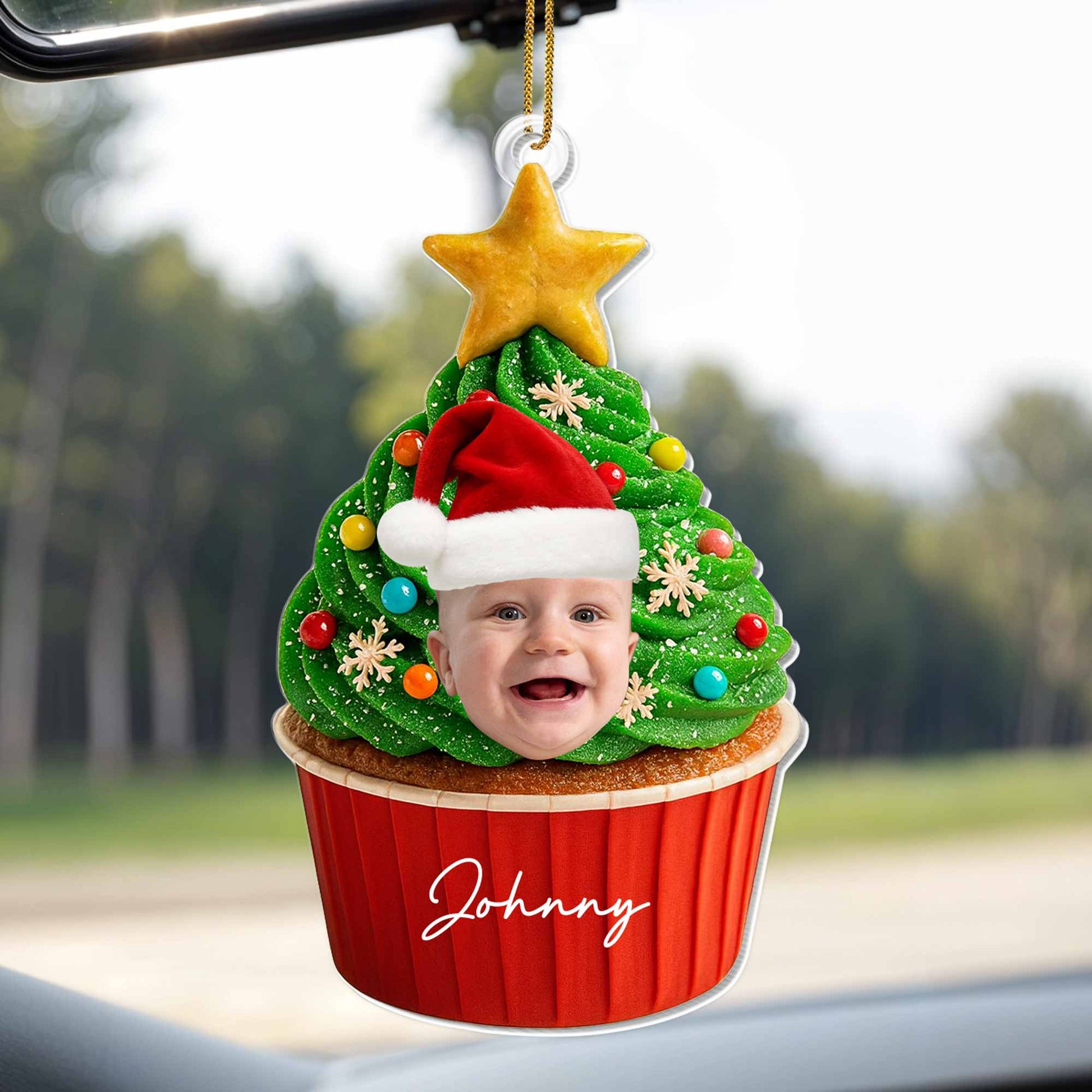 Celebrate Your Baby's First Christmas With a Santa Hat