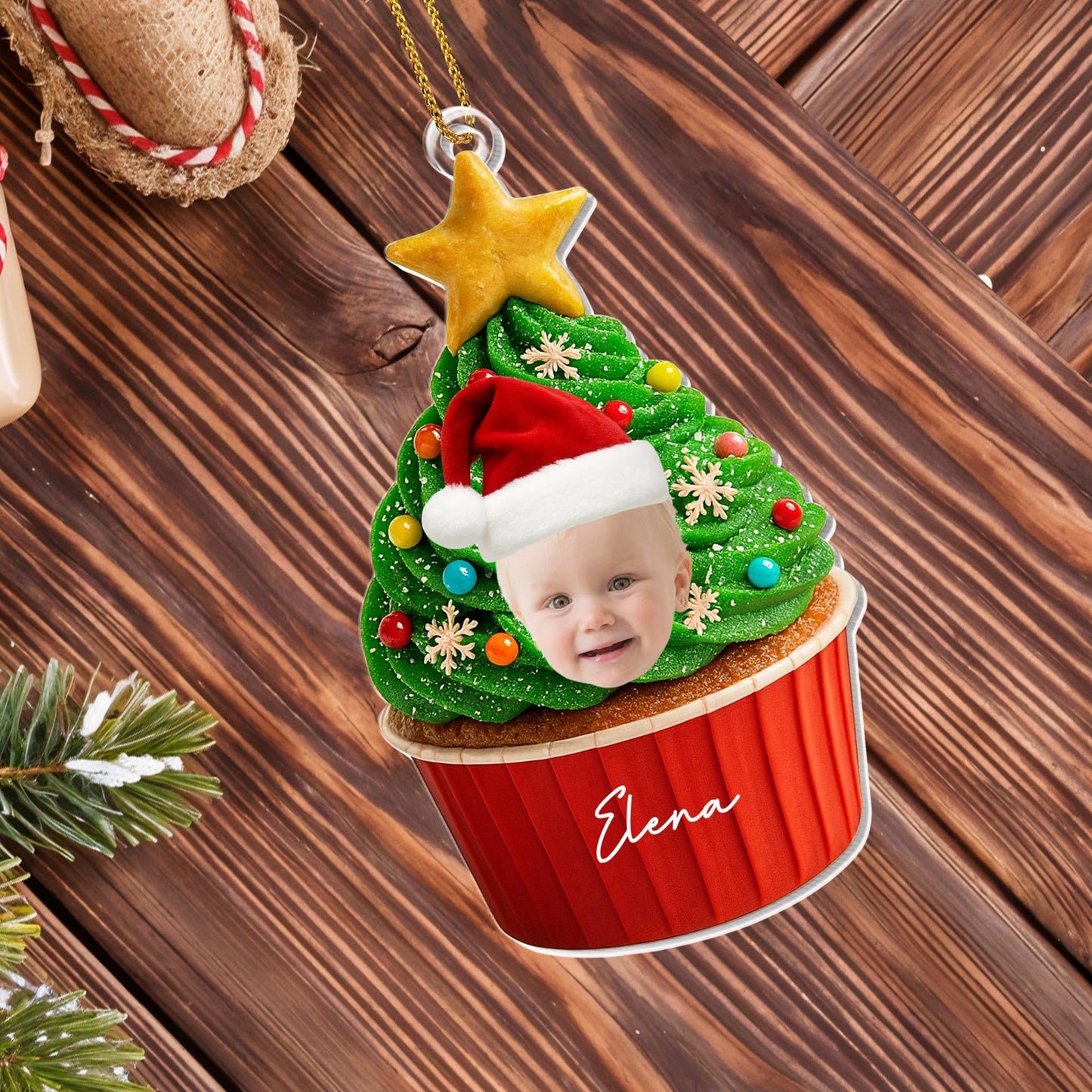 Celebrate Your Baby's First Christmas With a Santa Hat
