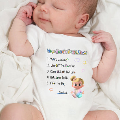 New Year's Resolutions: Start Walking And More, Baby Doll