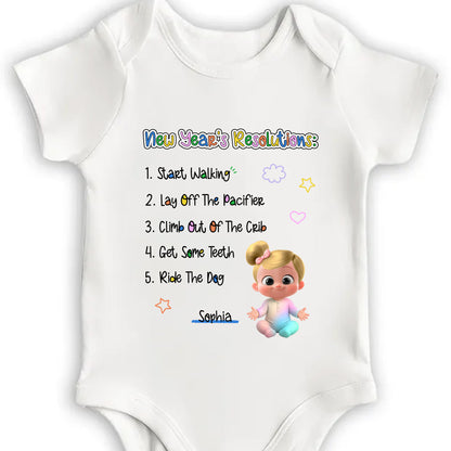 New Year's Resolutions: Start Walking And More, Baby Doll