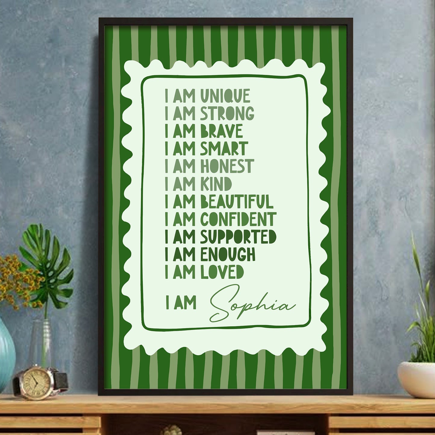 I Am Unique, I Am Strong, Personal Empowerment and Affirmation