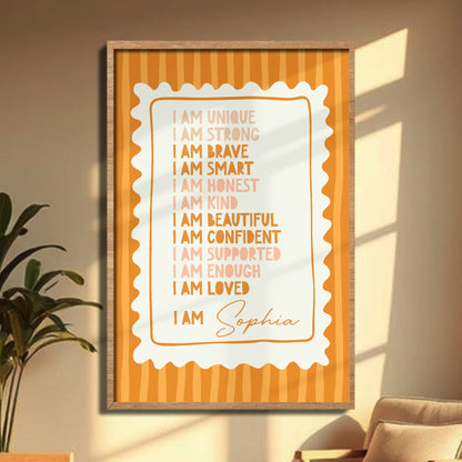 I Am Unique, I Am Strong, Personal Empowerment and Affirmation