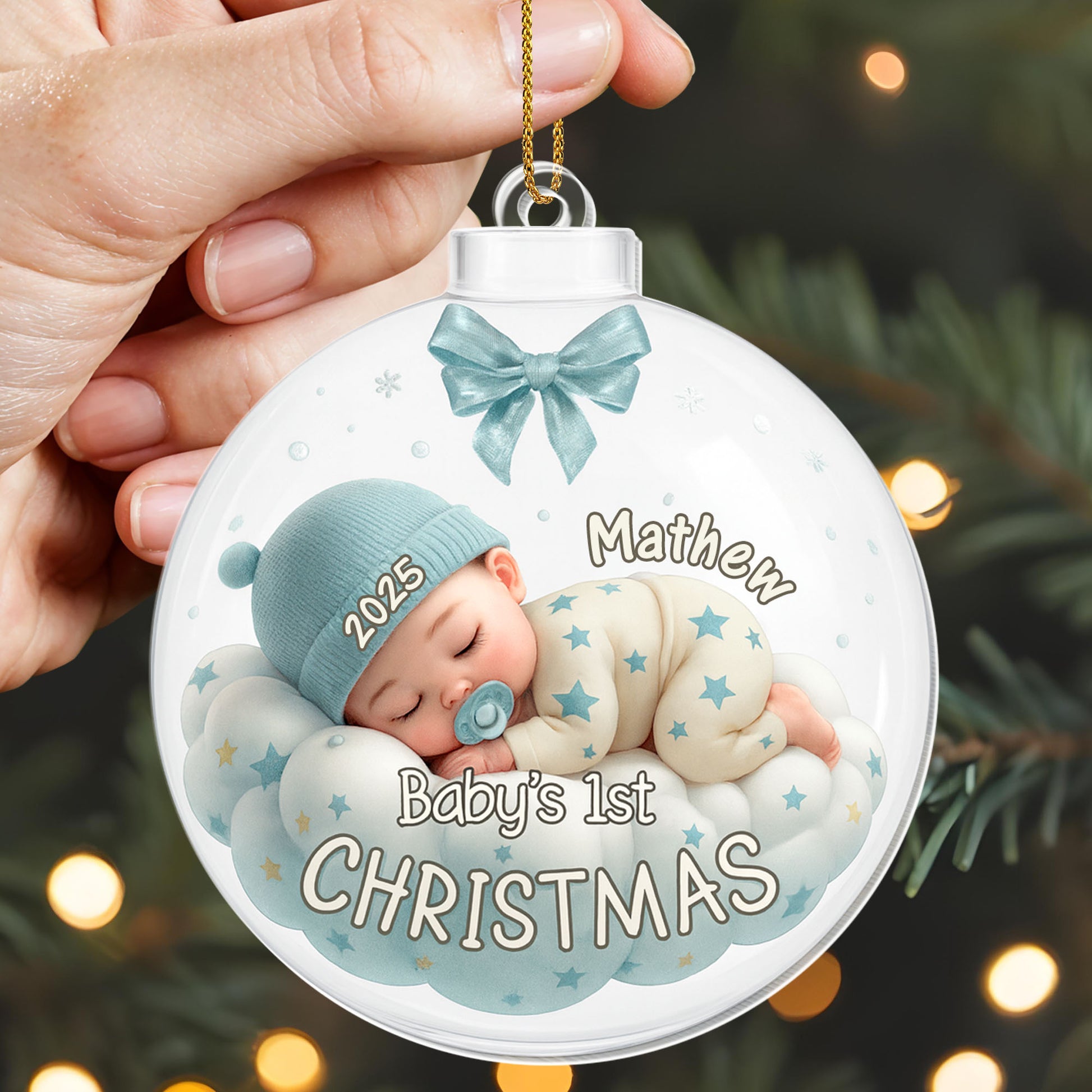 Baby's 1st Christmas Stars And Dreams
