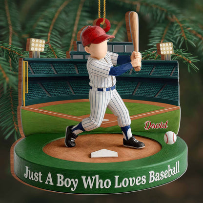 Just A Boy Who Loves Baseball And Sports