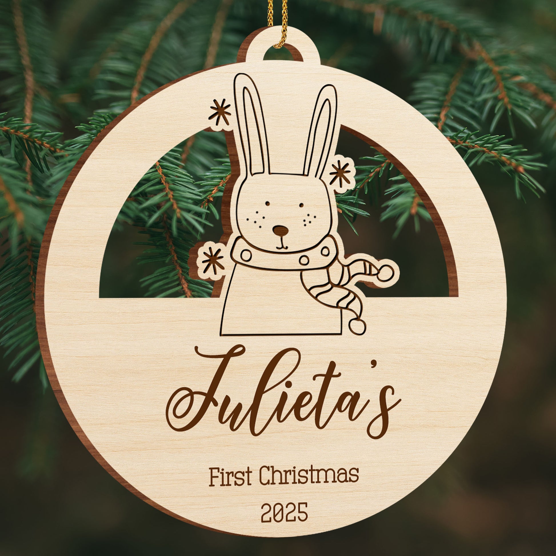 Celebrate Your First Christmas With This Cute Reindeer