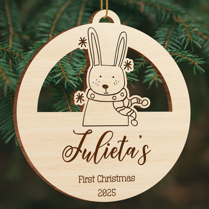 Celebrate Your First Christmas With This Cute Reindeer