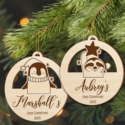 Celebrate Your First Christmas With This Cute Reindeer