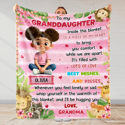 To My Granddaughter, Love And Comfort From Grandma