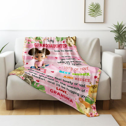 To My Granddaughter, Love And Comfort From Grandma