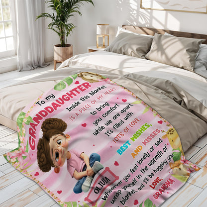 To My Granddaughter, Love And Comfort From Grandma