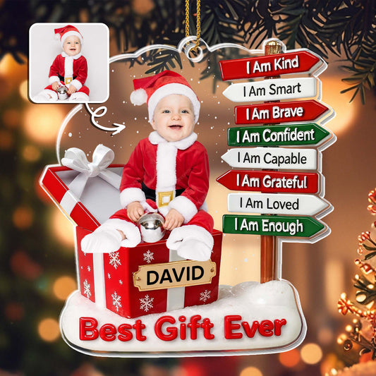 I Am Kind, I Am Smart, Baby's First Christmas Tree Ornament